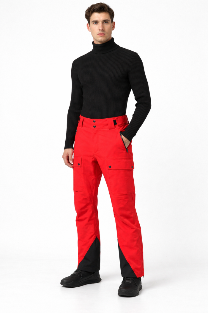 Aztech Hayden 3L Shell Pantalones Red