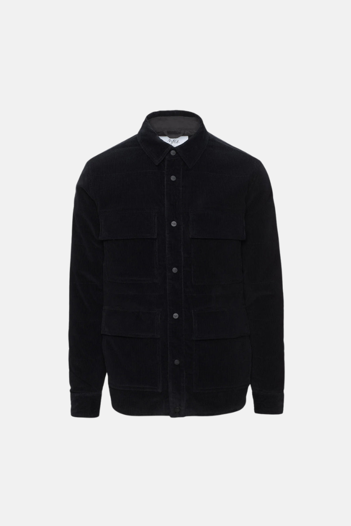 Aztech Zaugg Men's Cotton Chaqueta Space Black