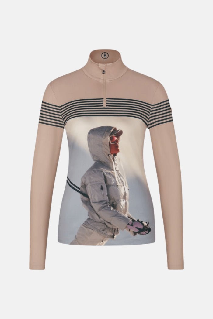 Bogner Beline 1 Camiseta Térmica Multicolor Camel