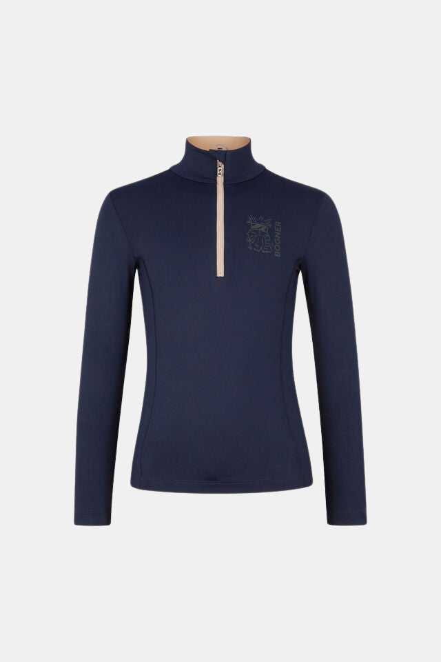 Bogner Kids Ida Camiseta Térmica Midnight Blue