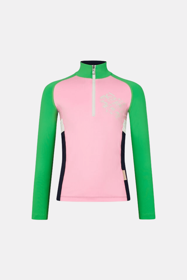 Bogner Kids Poppy Camiseta Térmica Power Green