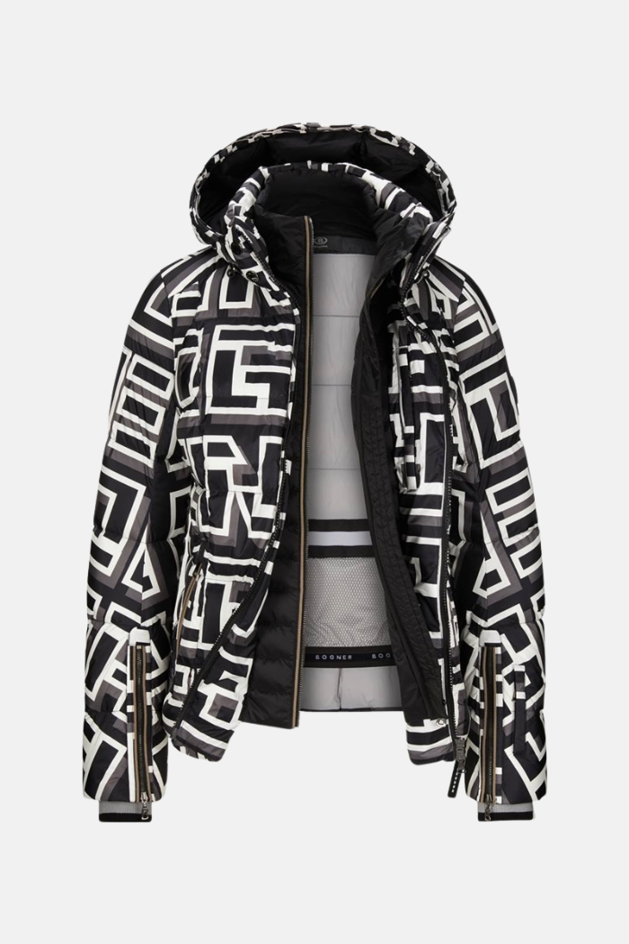 Bogner Sanne Chaqueta Black/White/Grey