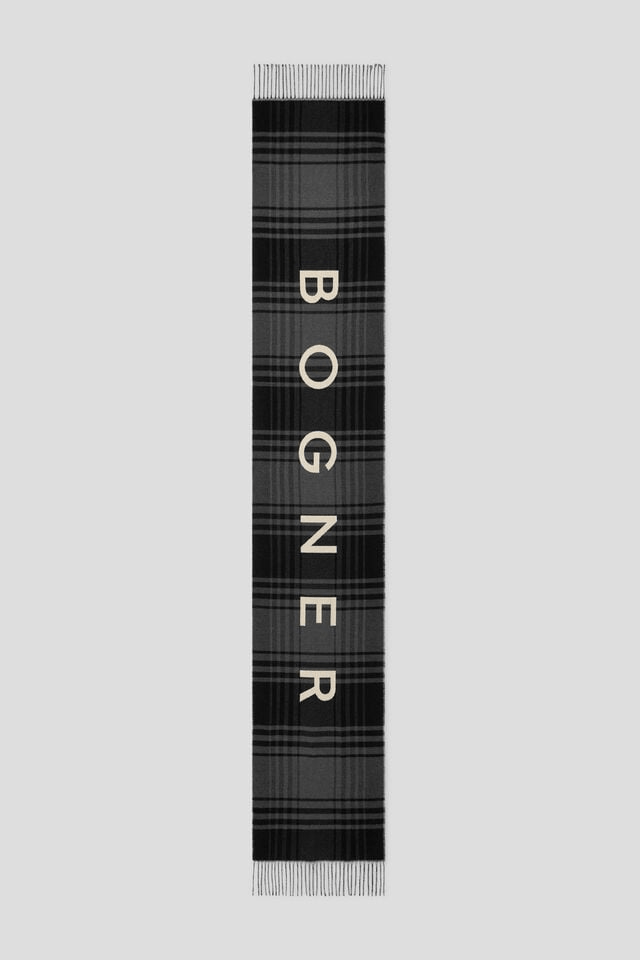 Bogner Scarf -1 Bufanda Black 01
