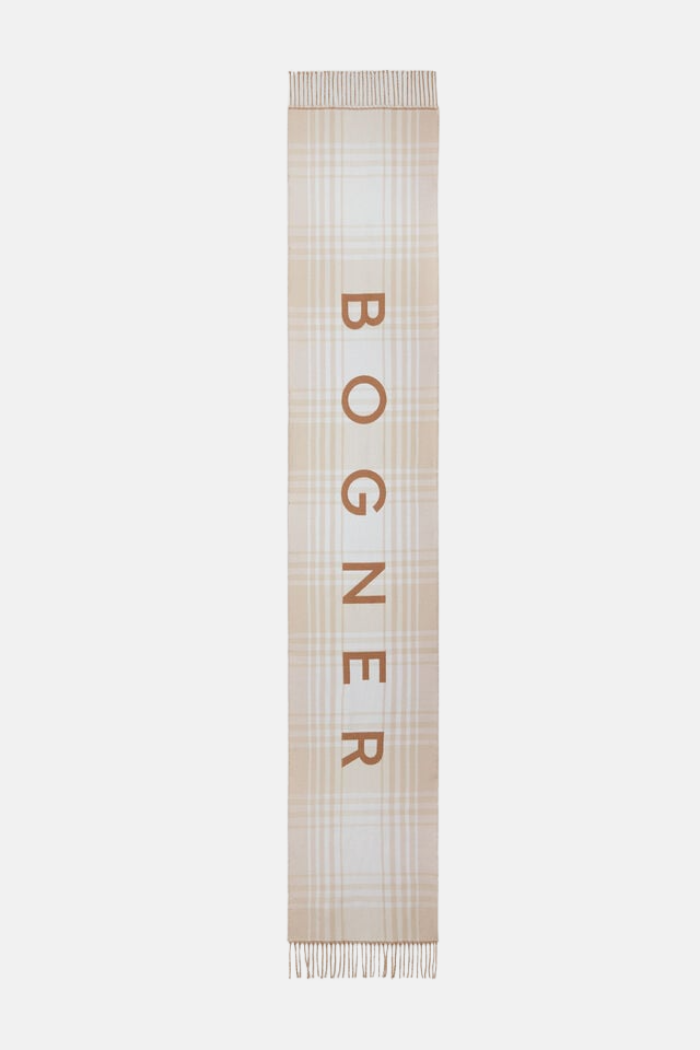 Bogner Scarf -1 Bufanda Eggshell