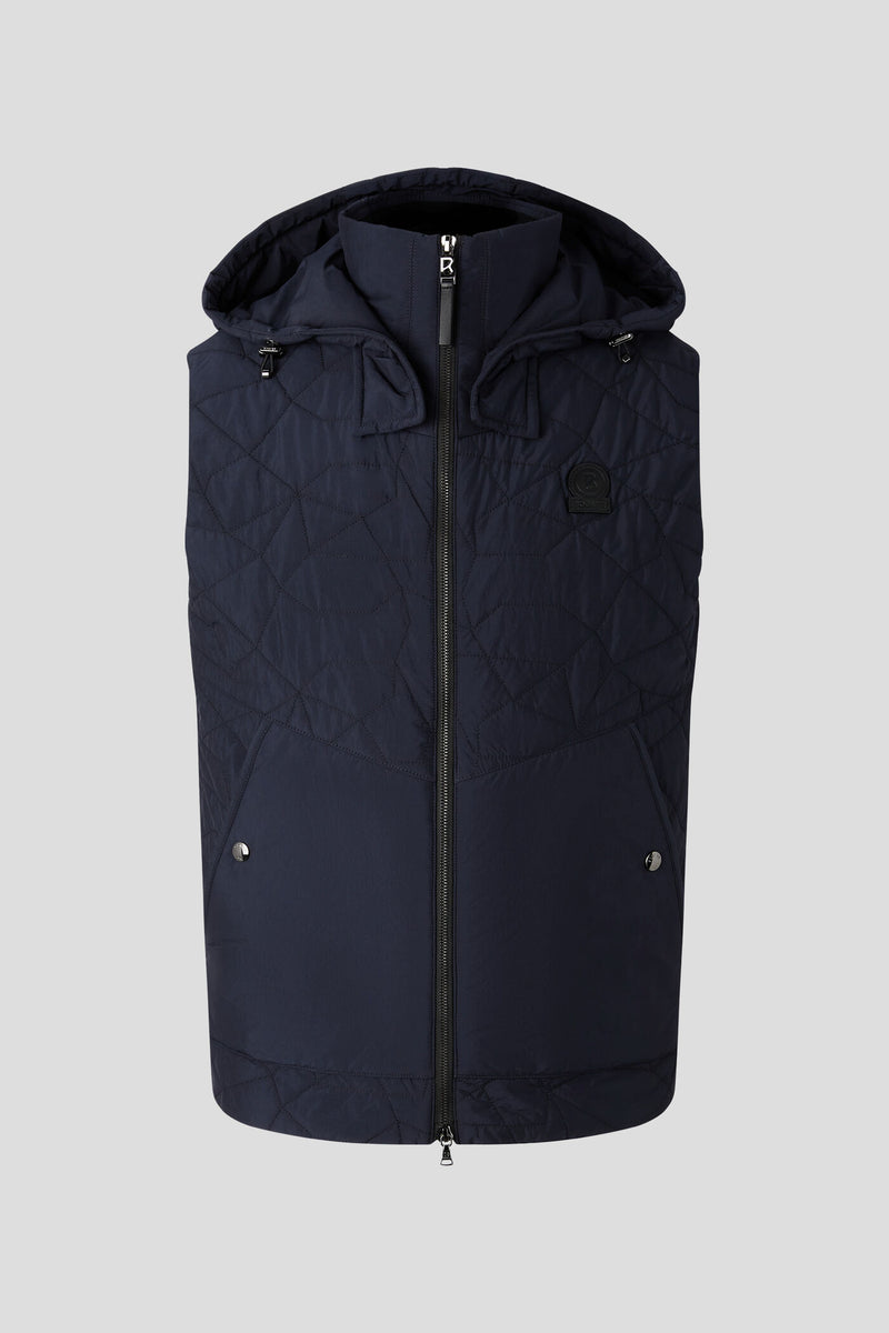 Gilet matelassé Bogner M Simon bleu marine taille M