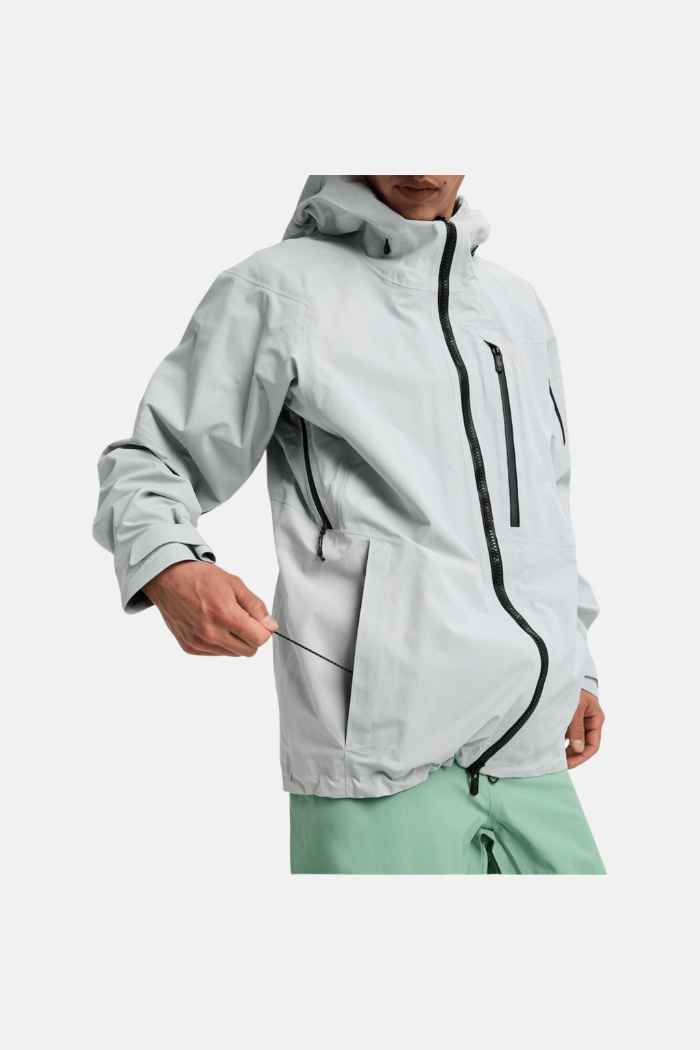 Burton Mns AK Cyclic GORE‑TEX 2L Chaqueta Gray Cloud