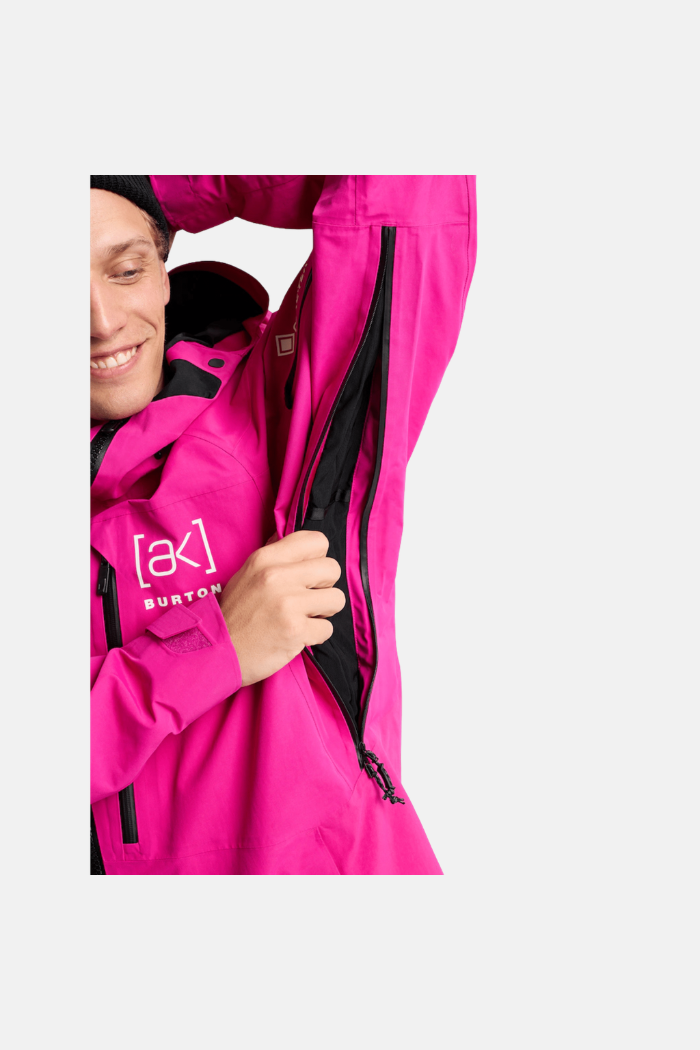 Burton Mns AK Cyclic GORE‑TEX 2L Chaqueta Very Berry