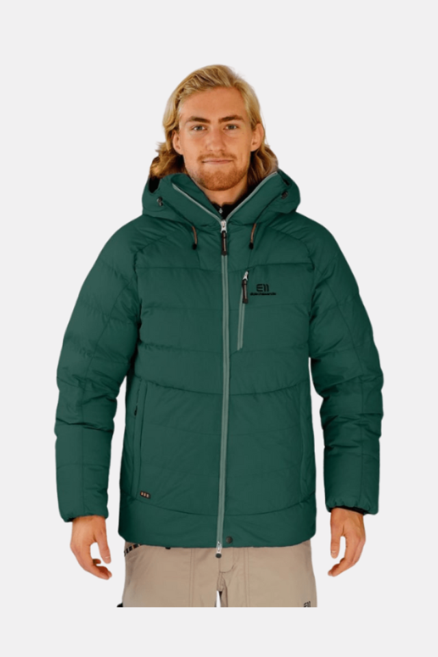 Elevenate Men's Combin Down Chaqueta Wildwood Green