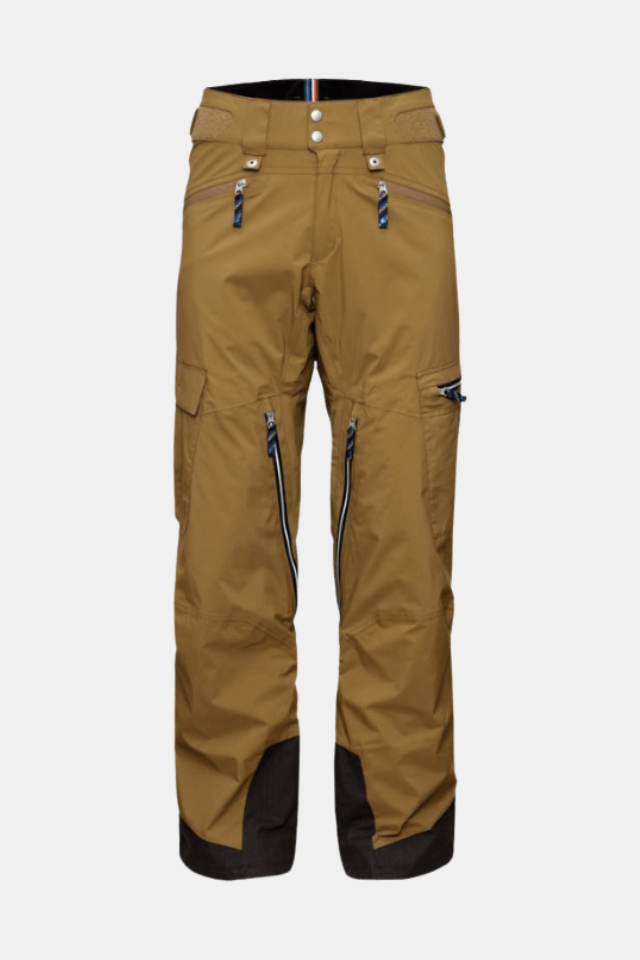 Elevenate Men's Lavancher Cargo Pantalones Mustard Brown