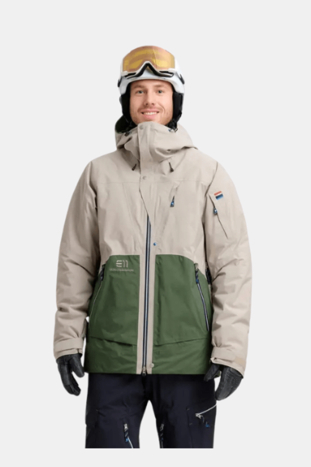 Elevenate Men's Lavancher Chaqueta Ginger Beige