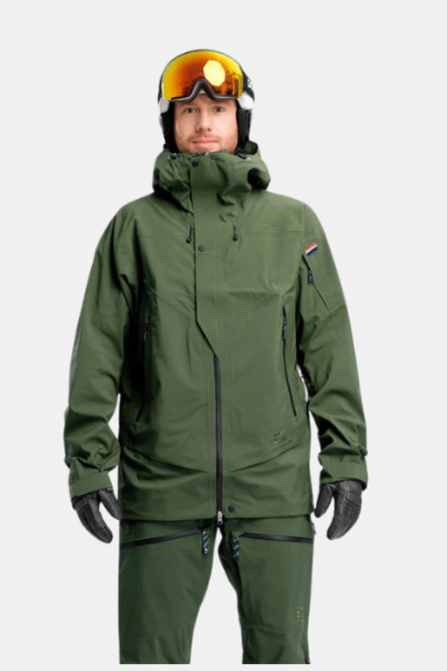 Elevenate Men's Pure Chaqueta Bronze Green