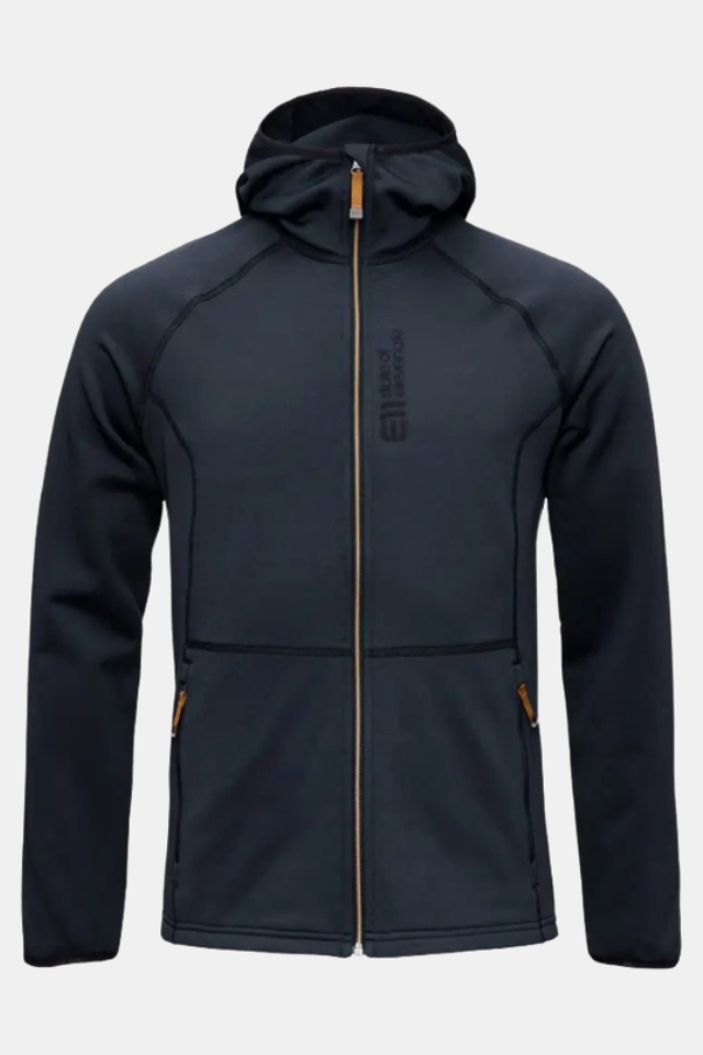 Elevenate Men's Skiers Fleece Hood Forro Polar Dark Ink
