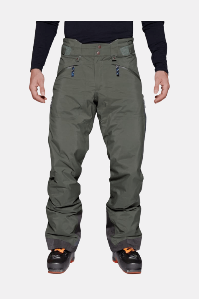 Elevenate Men's St Moritz Pantalones Gray Green