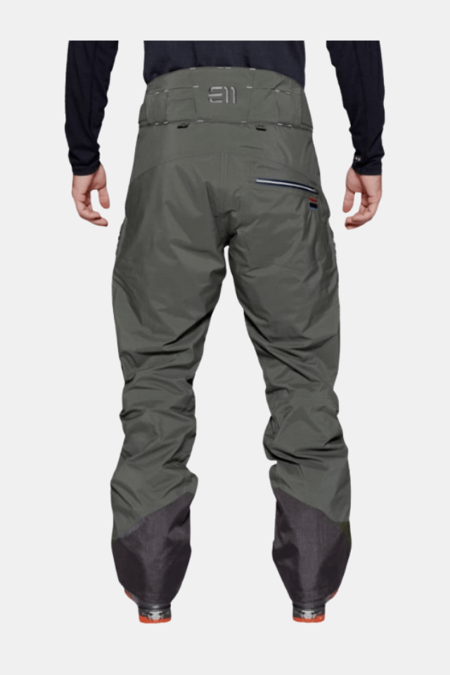 Elevenate Men's St Moritz Pantalones Gray Green