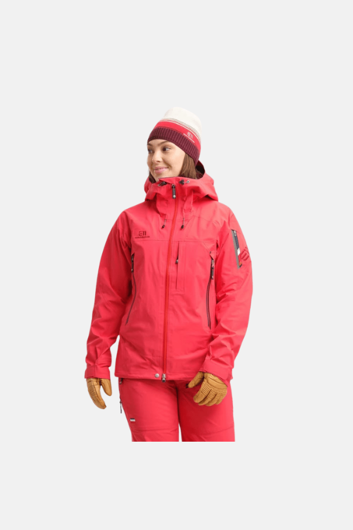 Elevenate Women's Bec de Rosses XI Chaqueta Hibiscus Red