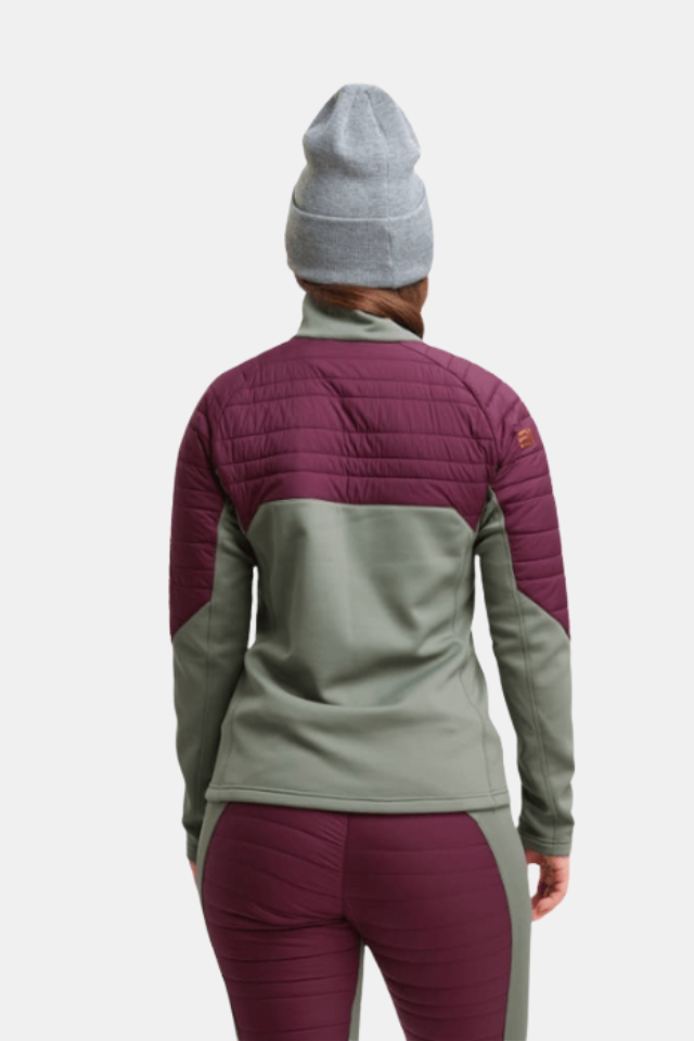 Elevenate Women's Fusion Stretch Chaqueta Técnica Intermedia Auberigne Blocked