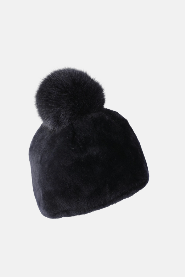 Gena Kasta Merino Gorro negro