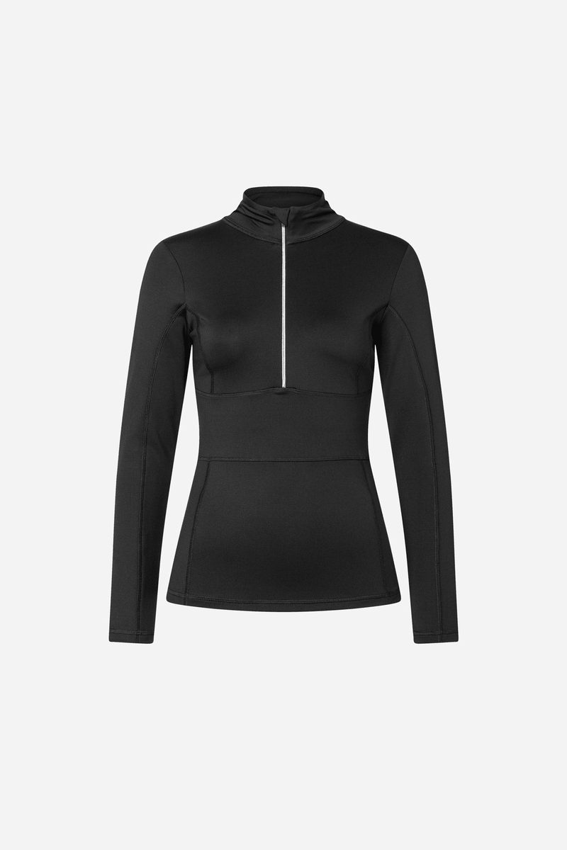Jet Set Ginger Halfzip Camiseta Técnica Black