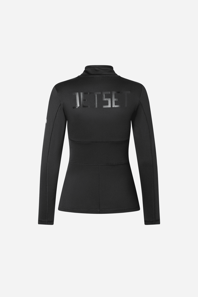 Jet Set Ginger Halfzip Camiseta Técnica Black