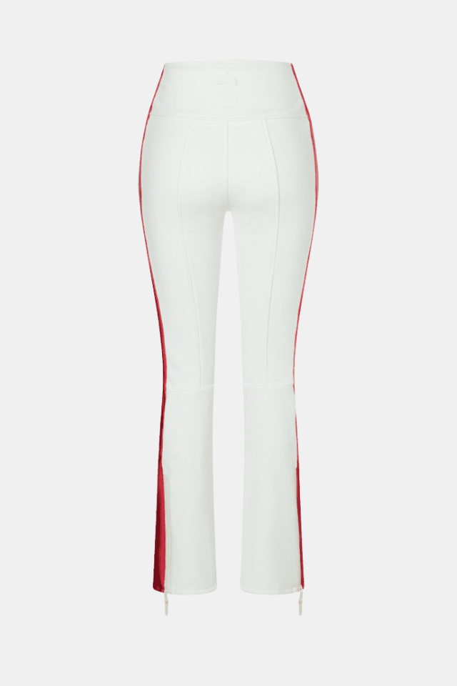 Jet Set Mikaela Pantalones De Esquí Off White-Red