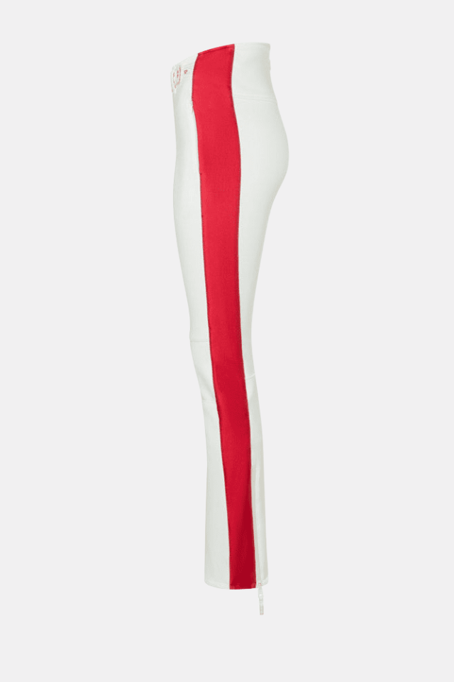 Jet Set Mikaela Pantalones De Esquí Off White-Red