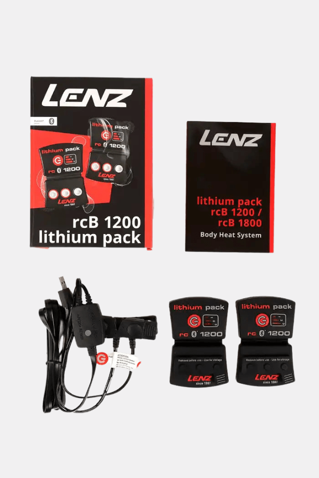 Lenz Lithium Pack rcB 1200 Batería Guantes Black