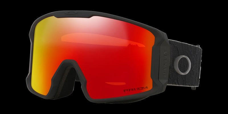 Line Miner™ L Snow Goggles Black Camo Prizm Snow Torch Iridium