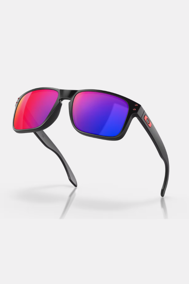 Matte Black / Positive Red Iridium