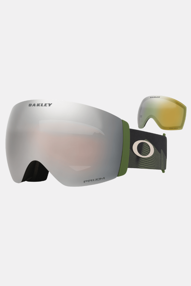 Oakley Flight Deck Pro L Black Dimension / Prizm Snow Black Iridium / Prizm Sage Gold Iridium