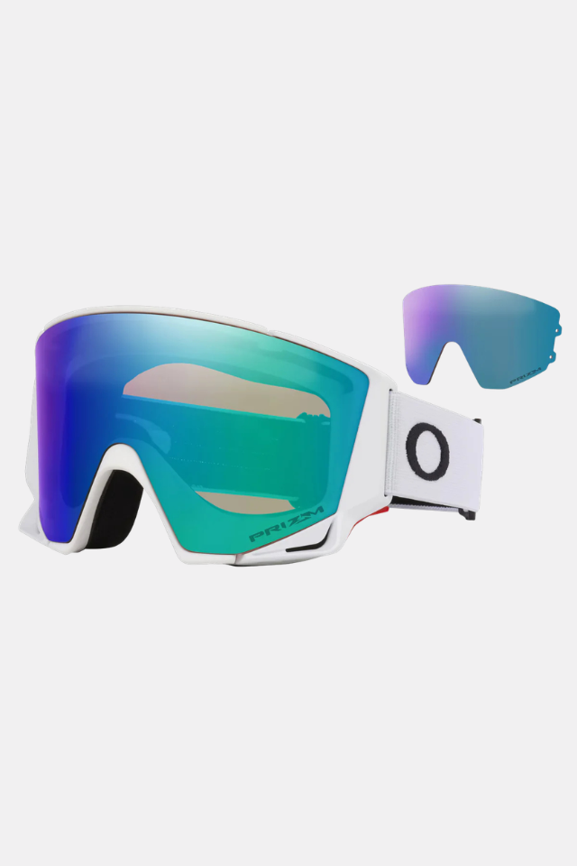 Oakley Flow Scape M Matte White / Prizm Snow Argon Iridium / Prizm Snow Iced Iridium
