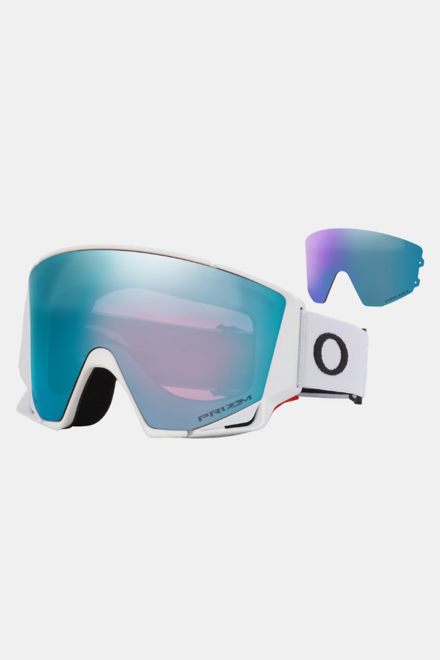 Oakley Flow Scape M Matte White / Prizm Snow Sapphire Iridium / Prizm Snow Iced Iridium