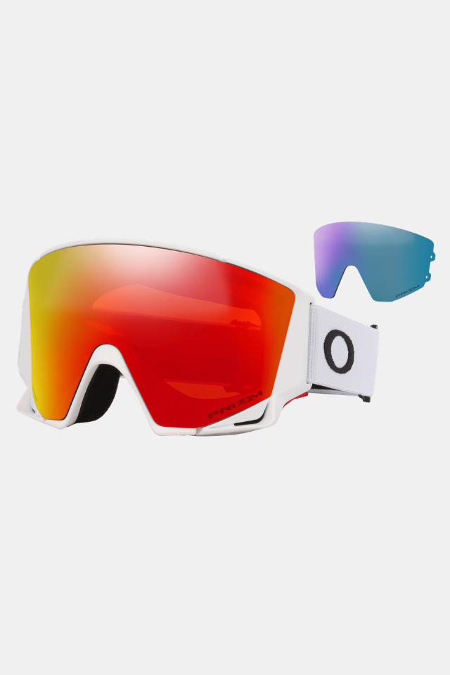 Oakley Flow Scape M Matte White / Prizm Torch / Prizm Snow Iced Iridium