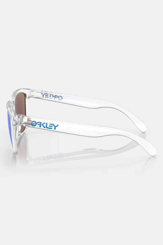 Oakley Frogskins Crystal Clear / Prizm Sapphire