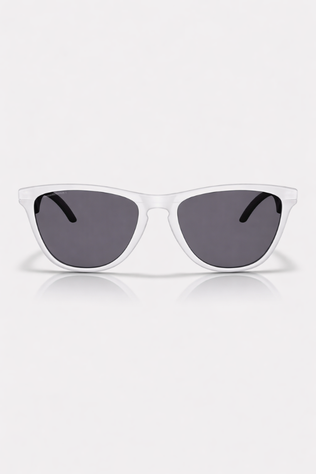 Oakley Frogskins Hybrid Matte White / Prizm Grey