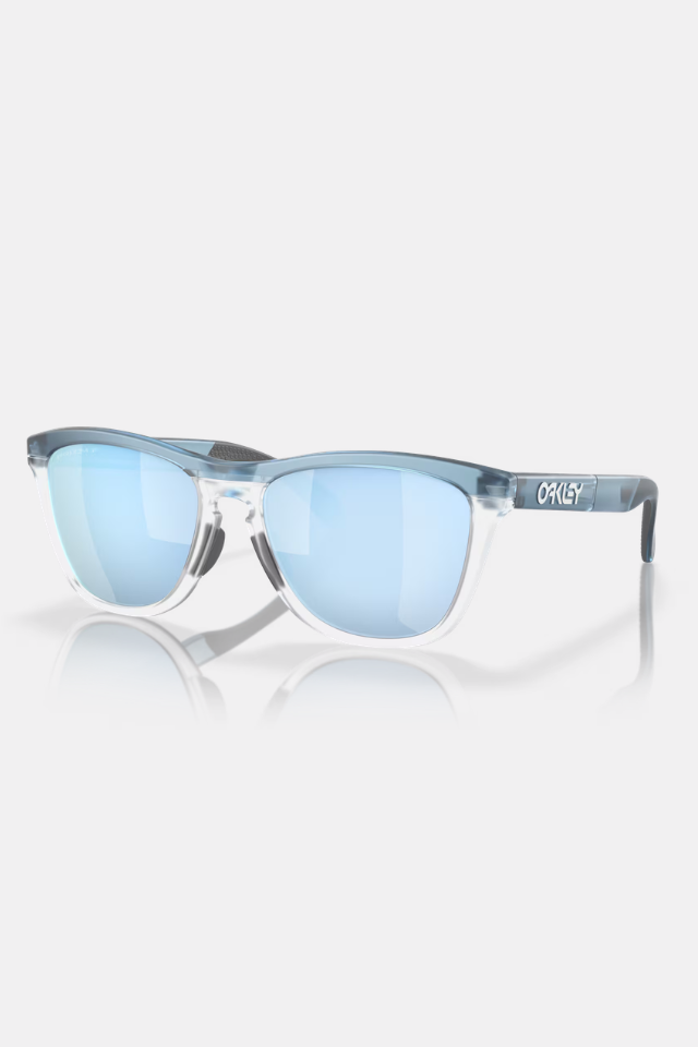 Oakley Frogskins Range Trans Stonewash/Clear / Prizm Deep Water Polarized