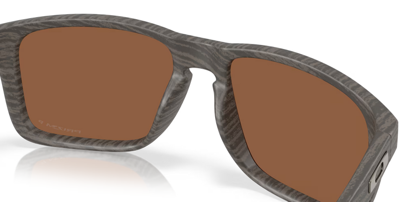 Oakley Holbrook XXL Gafas de Sol Prizm tungsten polarized, Montura woodgrain