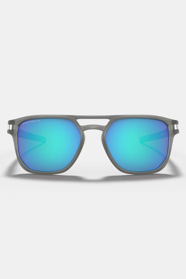 Oakley Latch™ Beta Matte Grey Ink / Prizm Sapphire Polarized