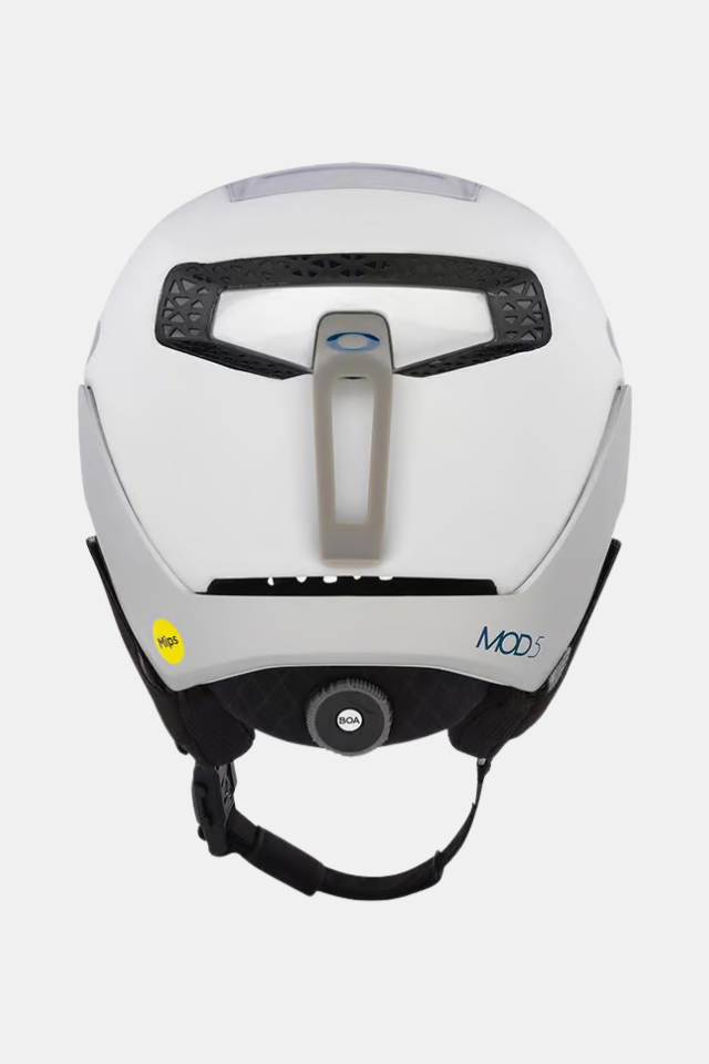 Oakley MOD5 Mips Casco White Silver Poseidon