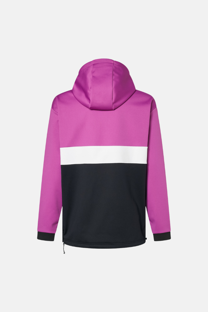 Oakley Mns TNP Nose Grab Softshell Sudadera Blackout/Ultra purple