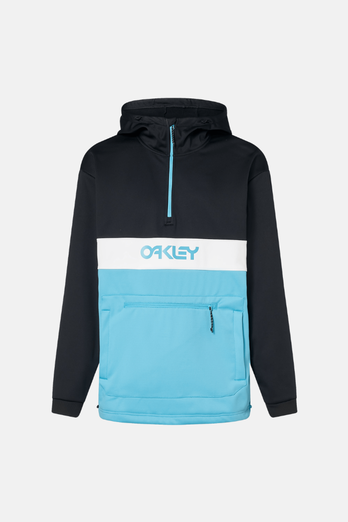 Oakley Mns TNP Nose Grab Softshell Sudadera Black/Bright Blue