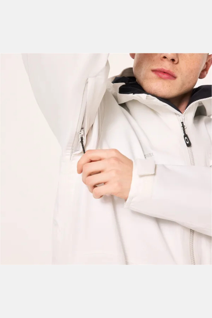 Oakley Mns Unbound Gore-Tex Shell 2.0 Chaqueta Artic White