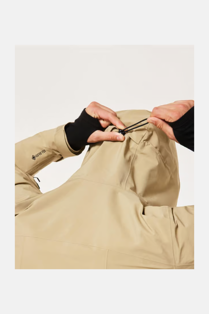 Oakley Mns Unbound Gore-Tex Shell 2.0 Chaqueta Pebble