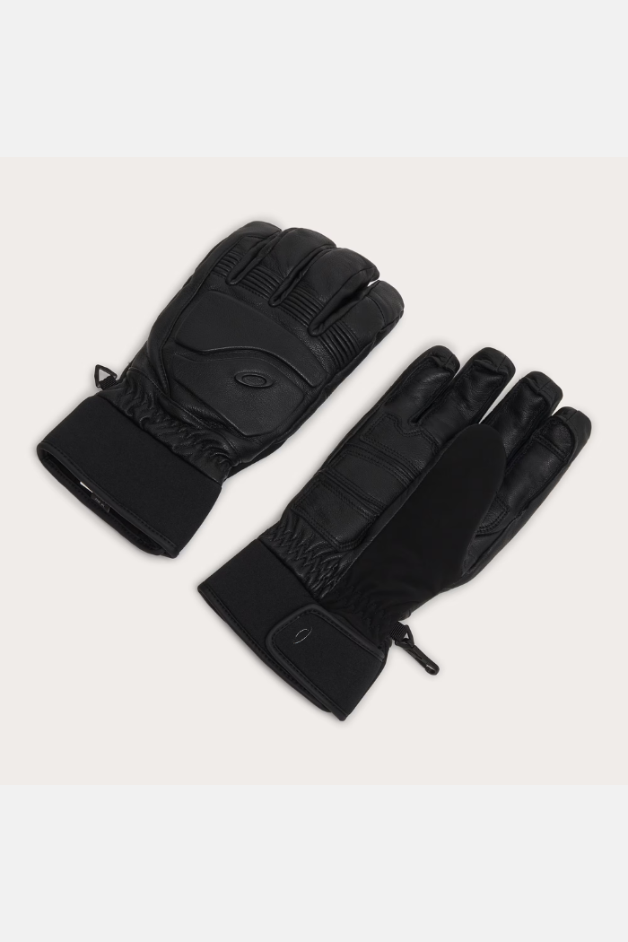 Oakley Peak Leather Guantes Blackout