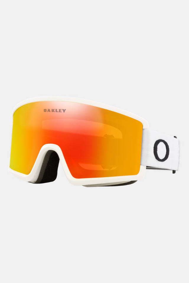 Oakley Target Line L Matte White / Fire/Iridium