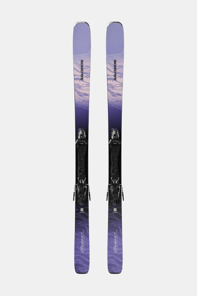 Salomon Pack Esquí E Stance W 84 + M10 GW L9 Sweet Lavender/Bleached Denim
