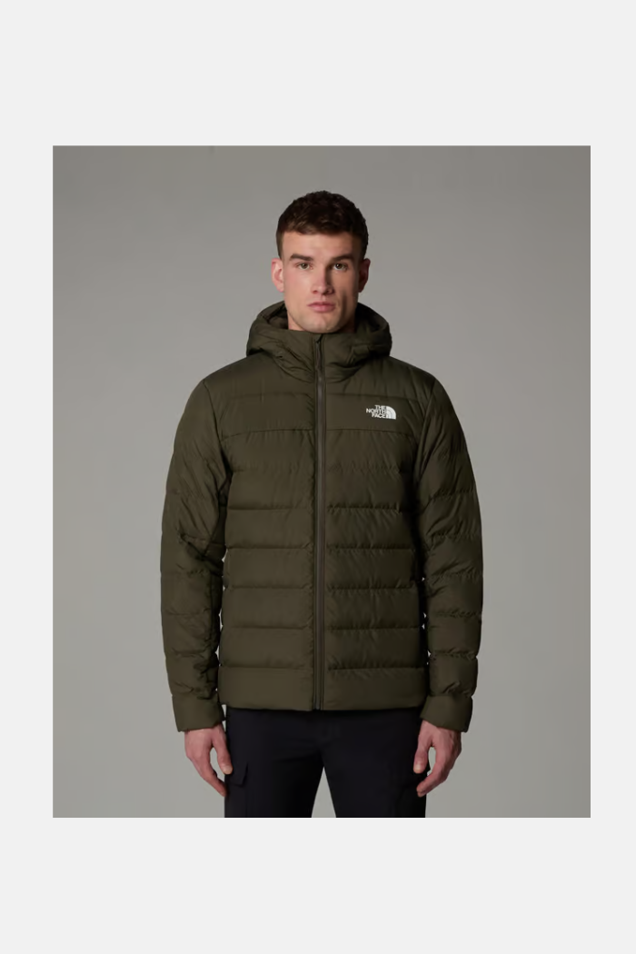 The North Face Aconcagua III Hooded Chaqueta New Taupe Green