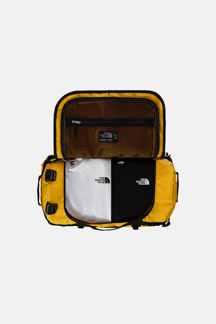 The North Face Base Camp Duffel Bolso de Viaje Summit Gold/TNF Black NPF