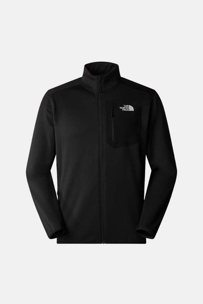 The North Face Crest FZ Forro Polar TNF Black