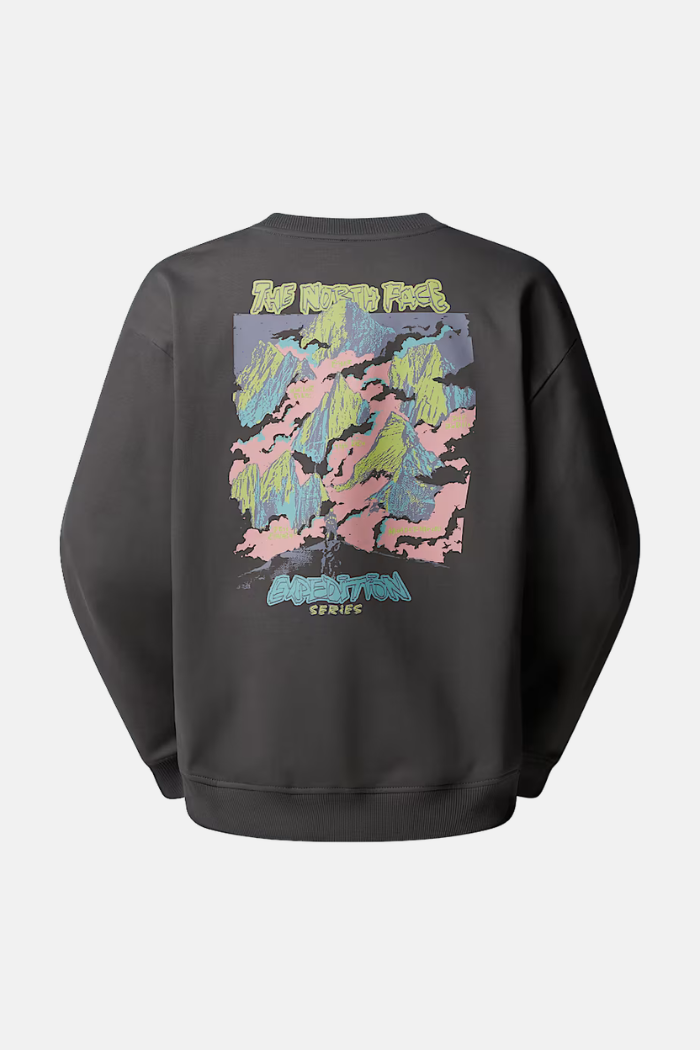 The North Face Expedition Celebration Sudadera Cuello Redondo Anthracite Grey
