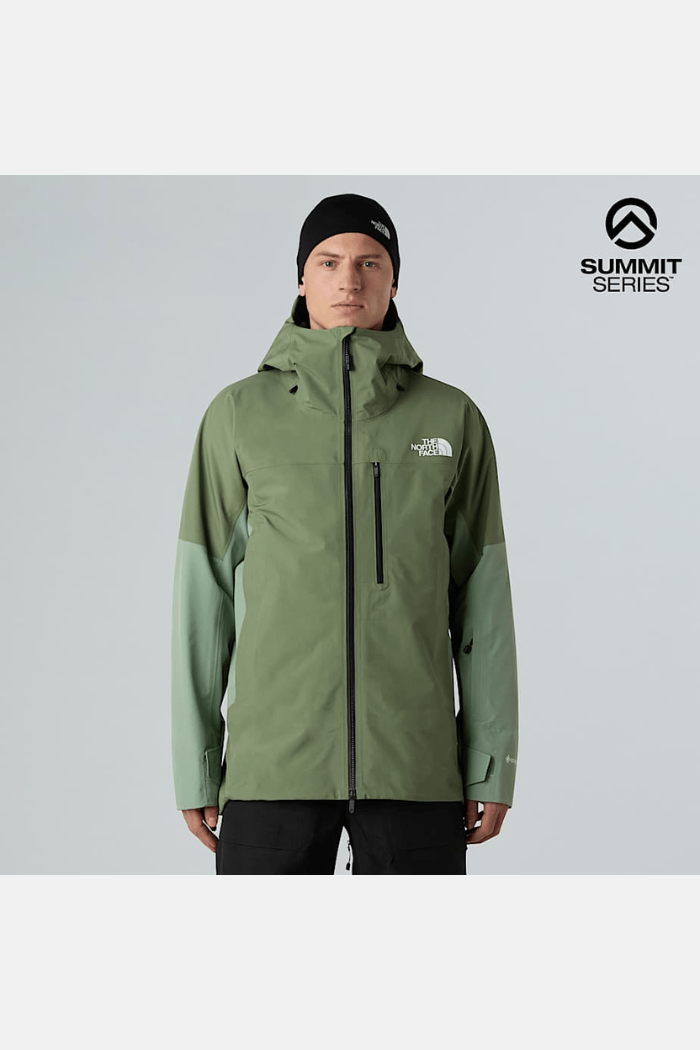 The North Face Mns GORE-TEX Summit Eastwall Chaqueta Bark Mist-Slate Moss